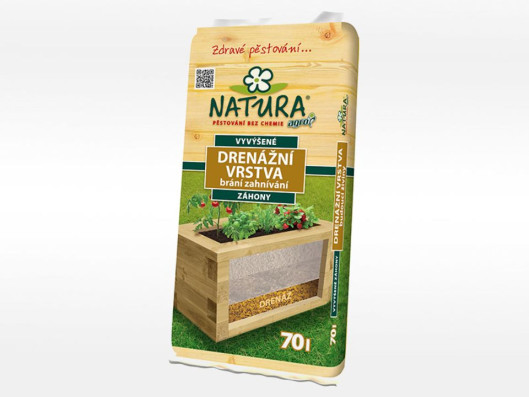 Drenáž pro vyvýšené záhony 70 l, Natura