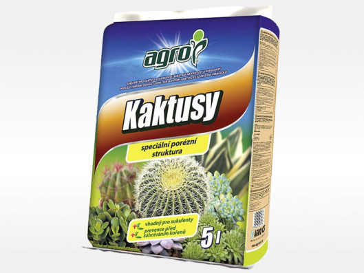 Substrát pro kaktusy 5l, Agro
