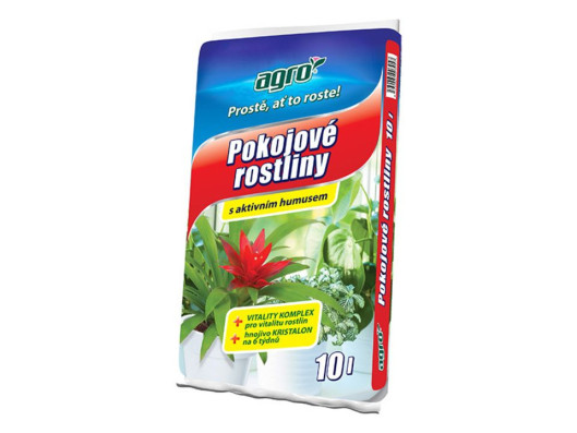 Substrát pro pokojové rostliny 10l, Agro