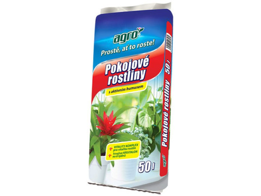 Substrát pro pokojové rostliny 50l, Agro