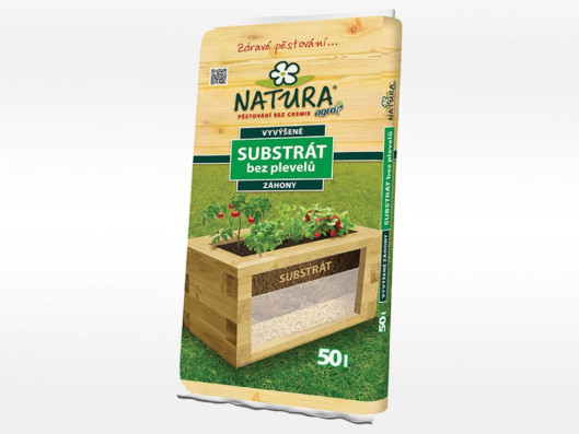 Substrát pro vyvýšené záhony 50 l, Natura