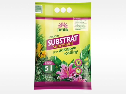 Substrát supresivní pro pokojové rostliny, 5l