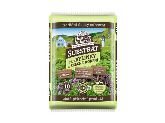 Hoštický substrát pro bylinky 10 l