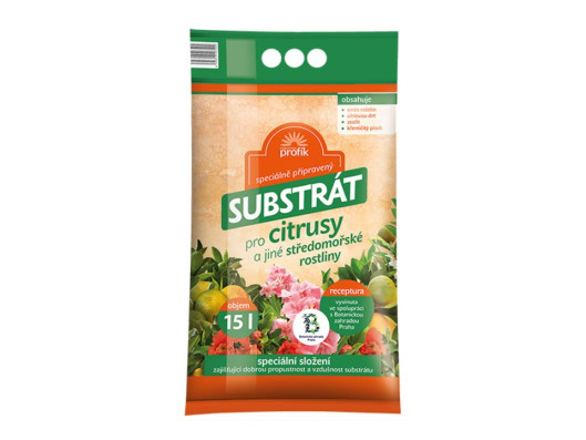 Substrát pro citrusy 15l, Profík
