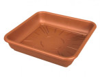 Podmiska QUATTRO 33x33cm plast, pro květináč QUATTRO 40x40cm