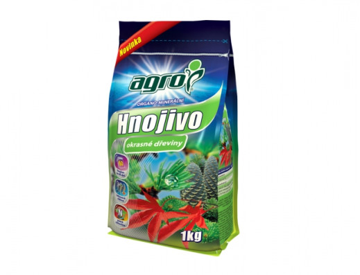 Hnojivo AGRO organo-minerální na okrasné dřeviny 1kg