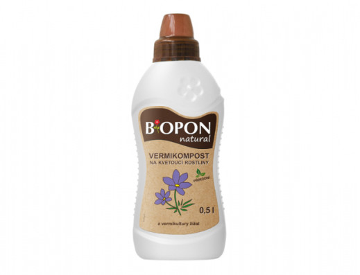 Hnojivo BOPON VERMIKOMPOST na kvetoucí rostliny 500ml