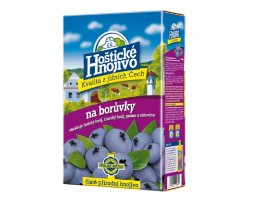 Hnojivo HOŠTICKÉ na borůvky 1kg