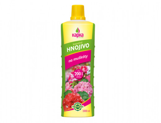 Hnojivo KAPKA na muškáty 1l