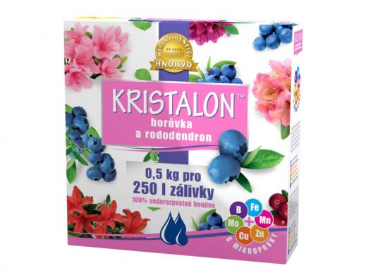 Hnojivo KRISTALON na rododendrony a borůvky 500g