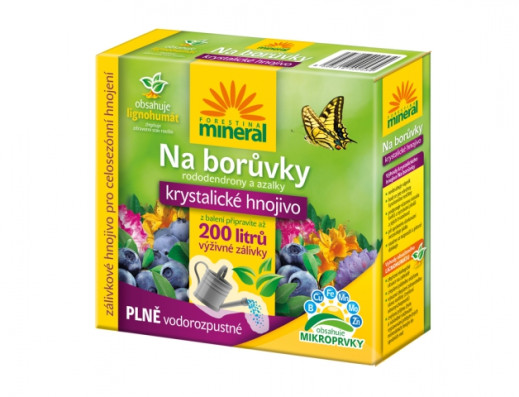 Hnojivo MINERAL krystalické na borůvky + lignohumát 400g