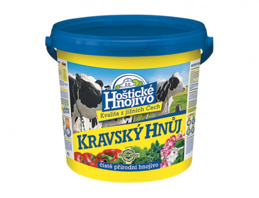 Hnůj kravský HOŠTICKÝ 6kg
