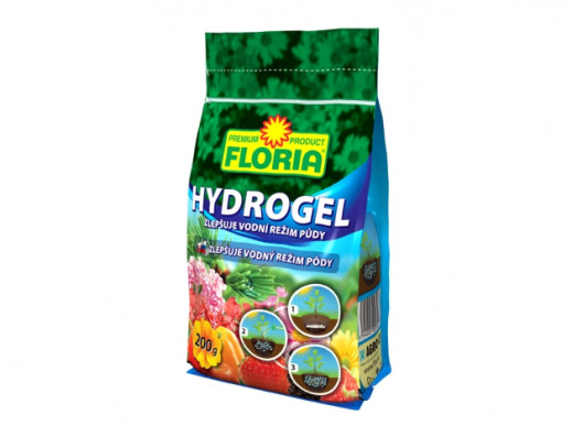 Hydrogel FLORIA pro zlepšení vodního režimu půdy 200g