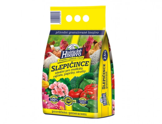Slepičince HOŠTICKÉ granulované 2,5kg