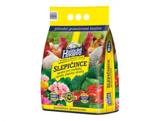 Slepičince HOŠTICKÉ granulované 8kg