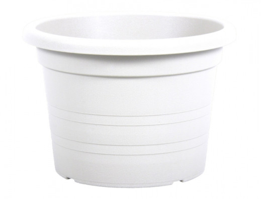 Květník CILINDRO plastový d40x28cm bi