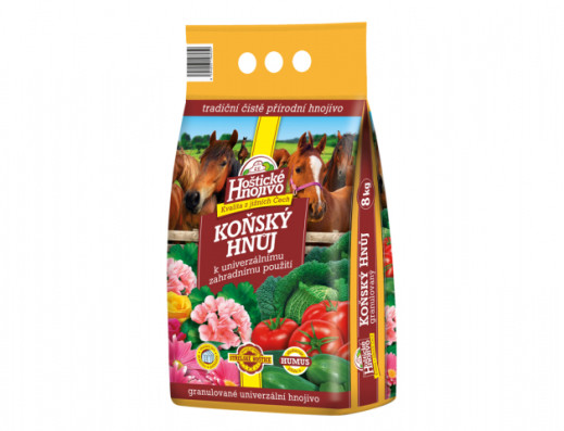 Hnůj koňský HOŠTICKÝ 2,5kg