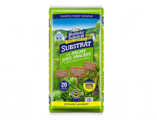 Substrát FORESTINA HOŠTICKÝ palmy a pokojové rostliny 20l