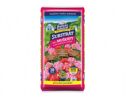 Substrát FORESTINA HOŠTICKÝ pro muškáty 70l