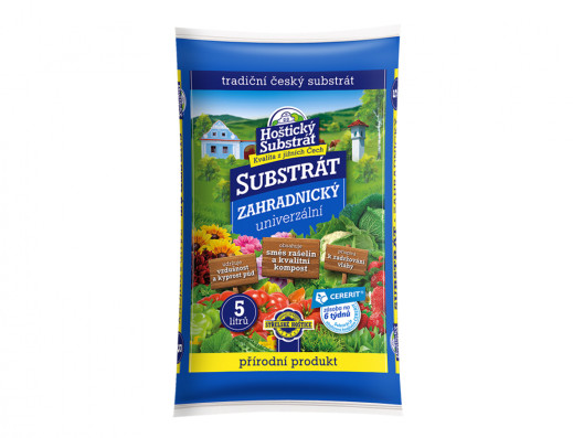 Substrát FORESTINA HOŠTICKÝ zahradnický 5l