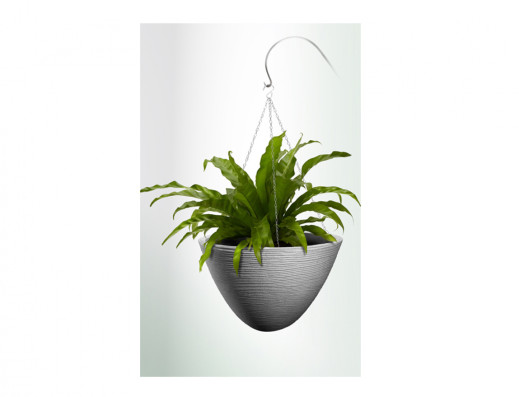 Žardinka TROPEA závěsná plastová d33x25cm
