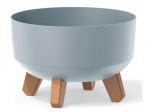 Žardinka GRACIA LOW 3v1 samozavlažovací plastová d38x21cm