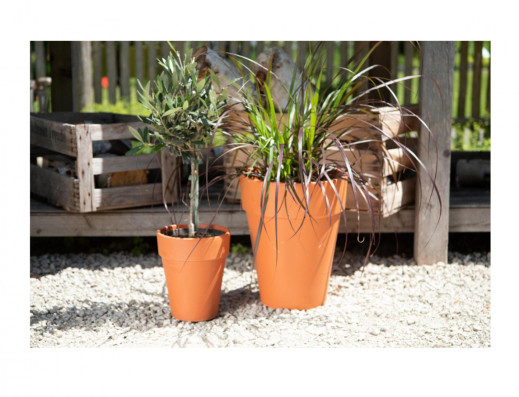 Květník IRIS NATUR keramický d26x31cm