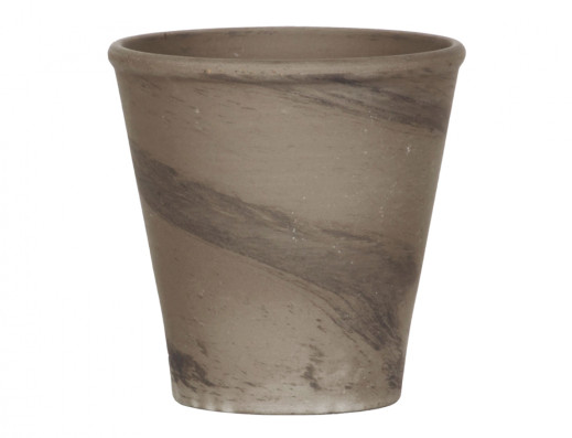 Květník ROSA BASALT keramický d12/14x14cm