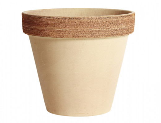 Květník STANDARD GRAFFIATO keramický d39x34cm