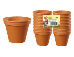 Květník KLASIK NATUR keramický d3x4cm 12ks