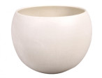 Květník LUNA KOULE GRANIT keramický impregnovaný d27x20cm