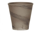 Květník ROSA BASALT keramický d12/14x14cm