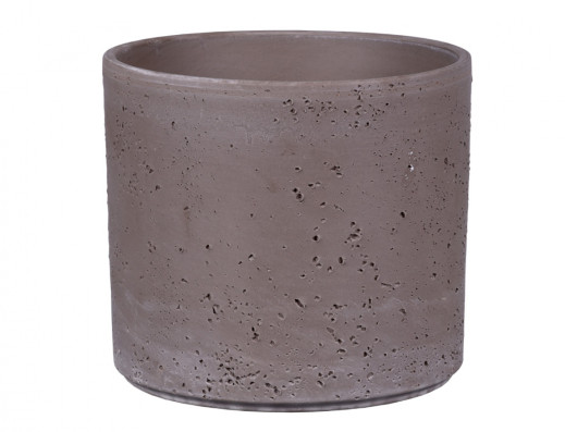 Obal na květník PILLAR LAVA UMBRA impregnovaný d21x19cm