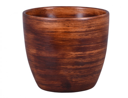 Obal na květník BORN WOOD keramický matný d12x12cm