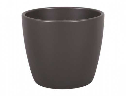 Obal na květník GUZMANIA BASIC keramický matný d20x18cm
