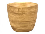 Obal na květník BORN TEAK keramický matný d17x16cm