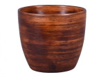 Obal na květník BORN WOOD keramický matný d15x14cm